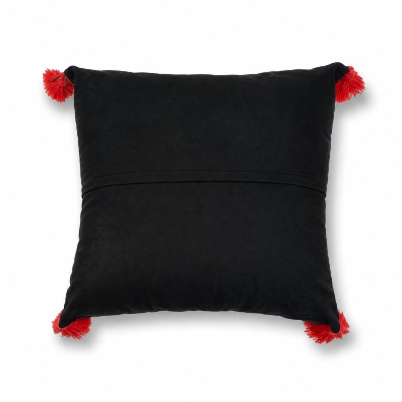 Red Tassel Portrait Cushion