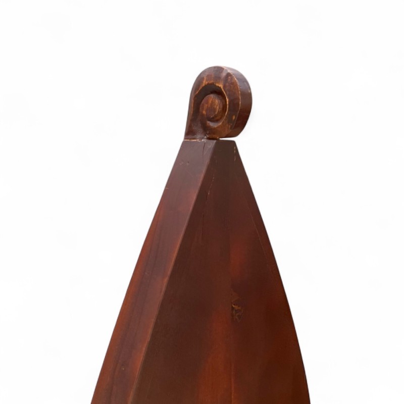 Handcrafted Sculptural Back Chair