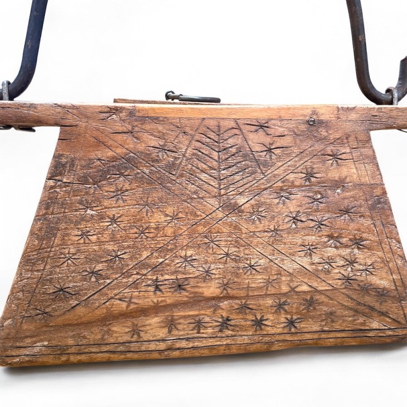 Carved Wooden Betel Box