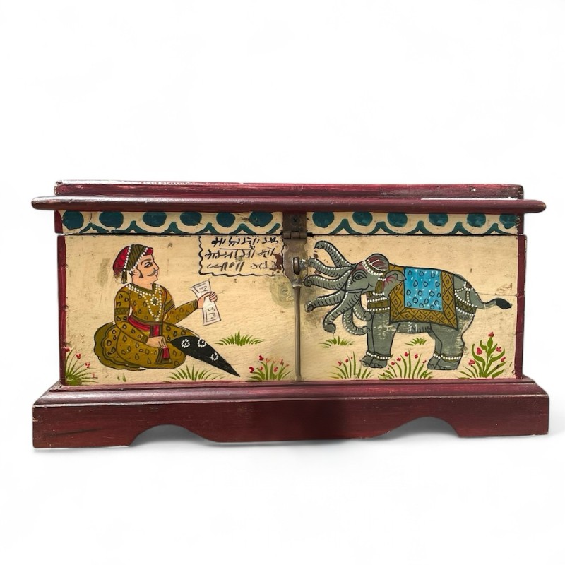 Painted Rajput Jewelry Box