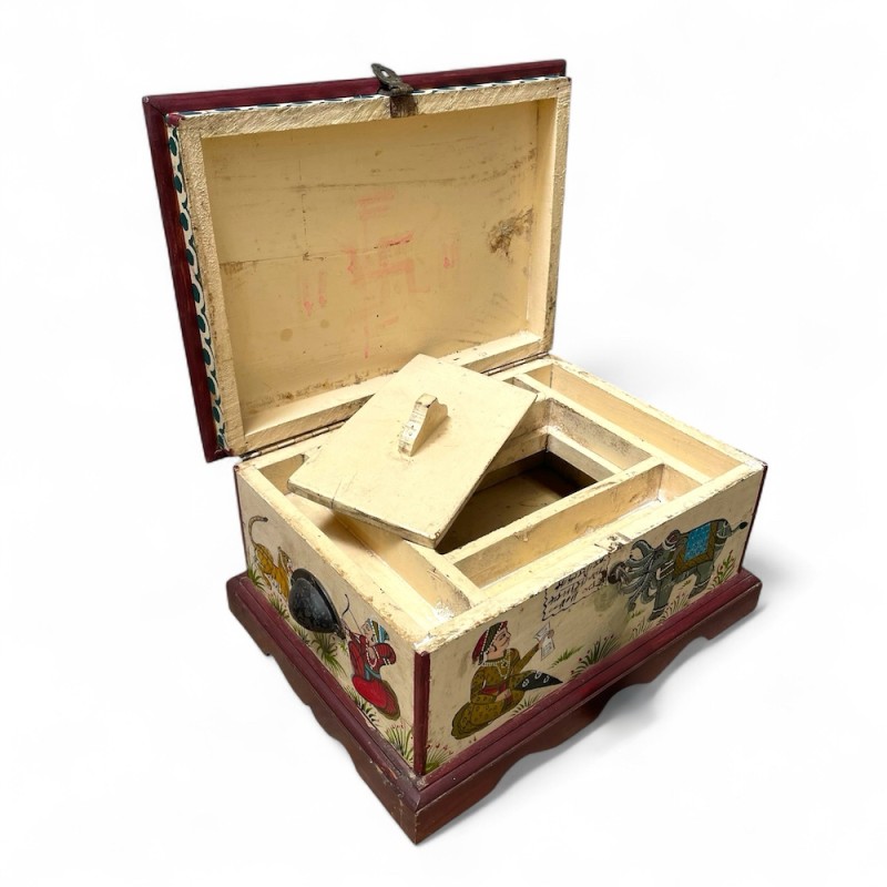 Painted Rajput Jewelry Box
