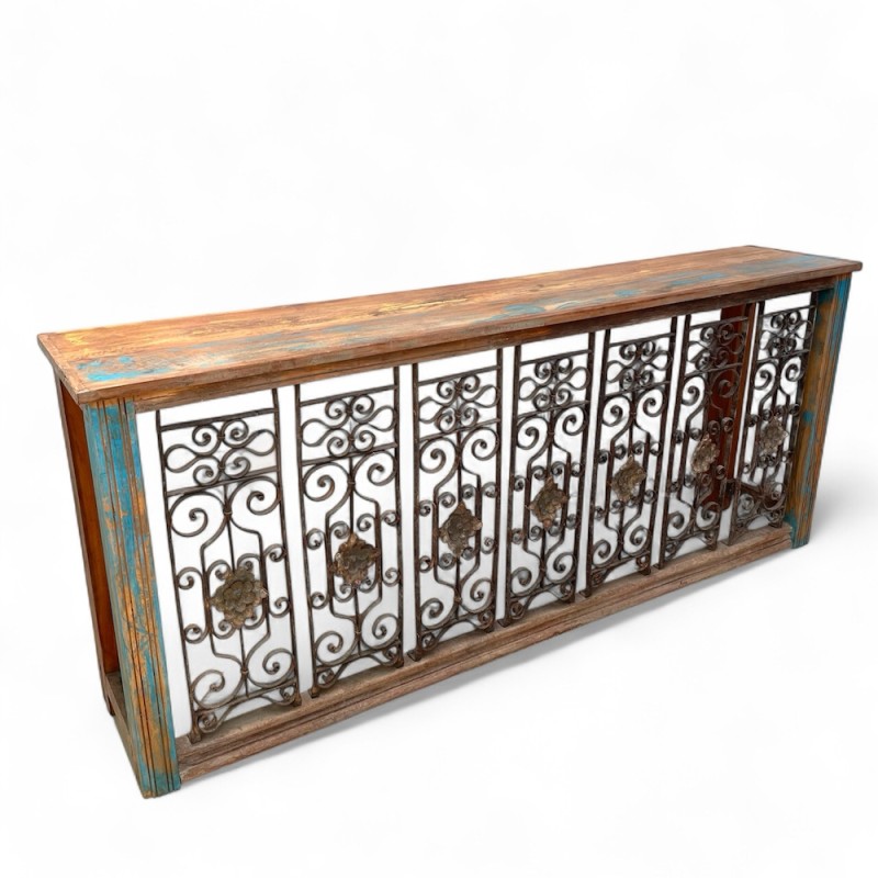 Iron Jali Console Table