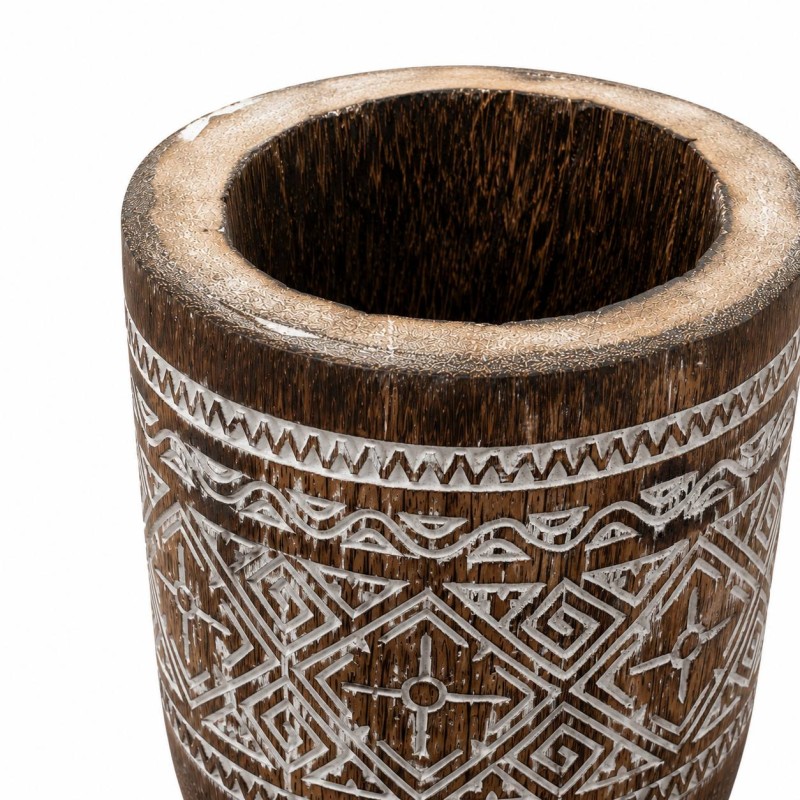 Antique Palm Wood Pot