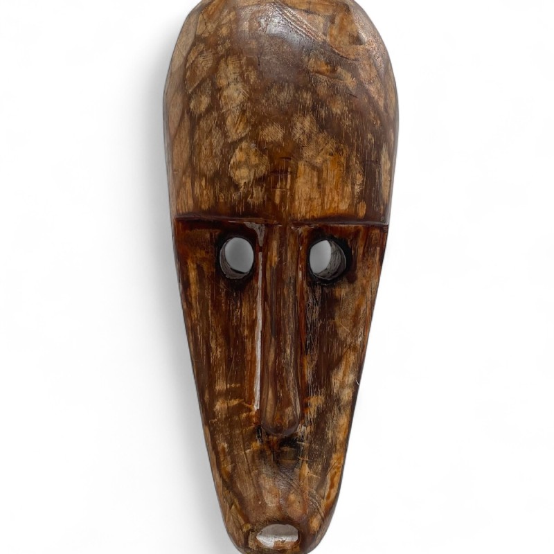 Hand-Carved Tribal Wooden Mask