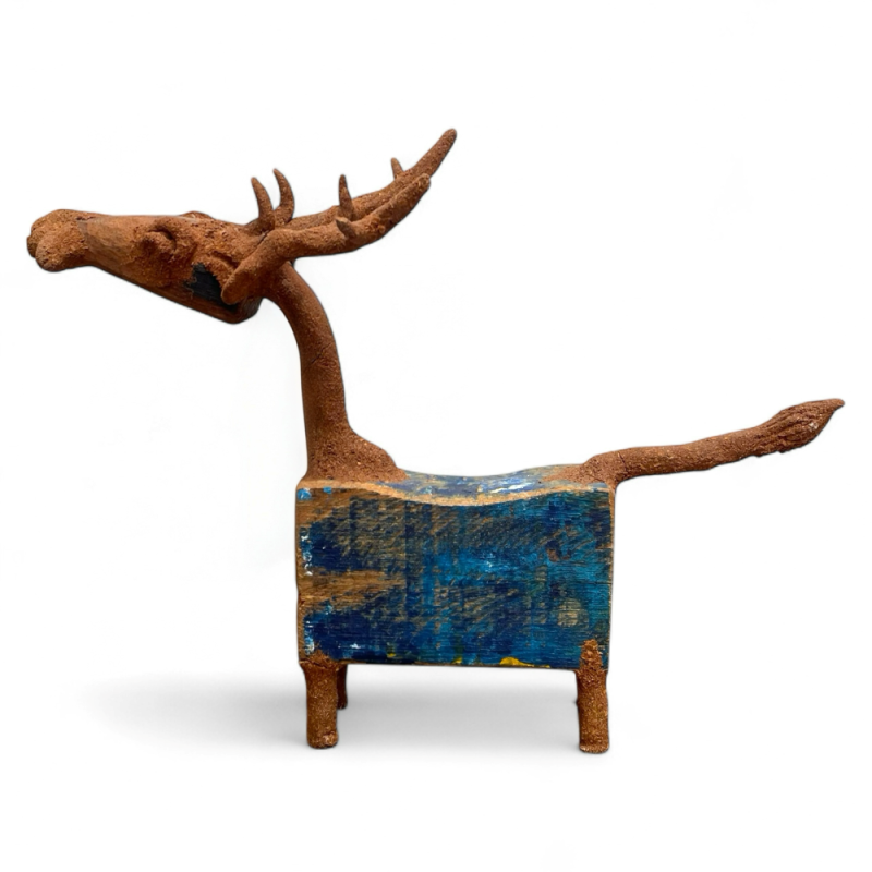  Rustic Wooden Animal Figurines