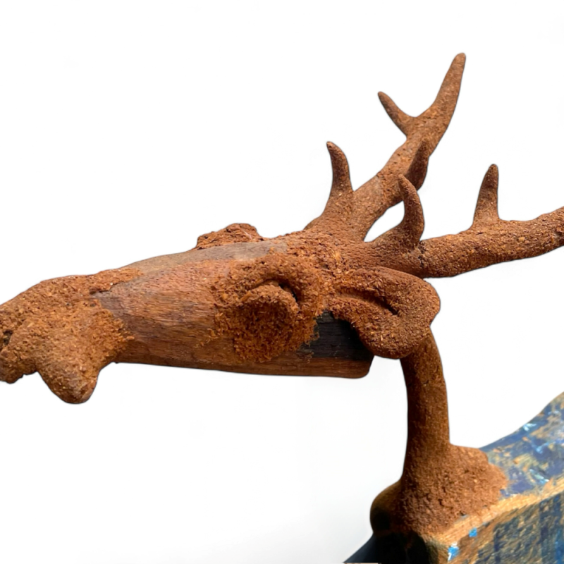  Rustic Wooden Animal Figurines