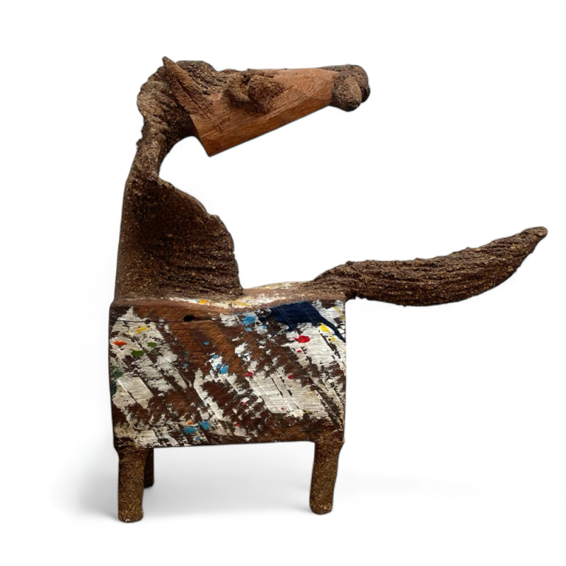  Rustic Wooden Animal Figurines