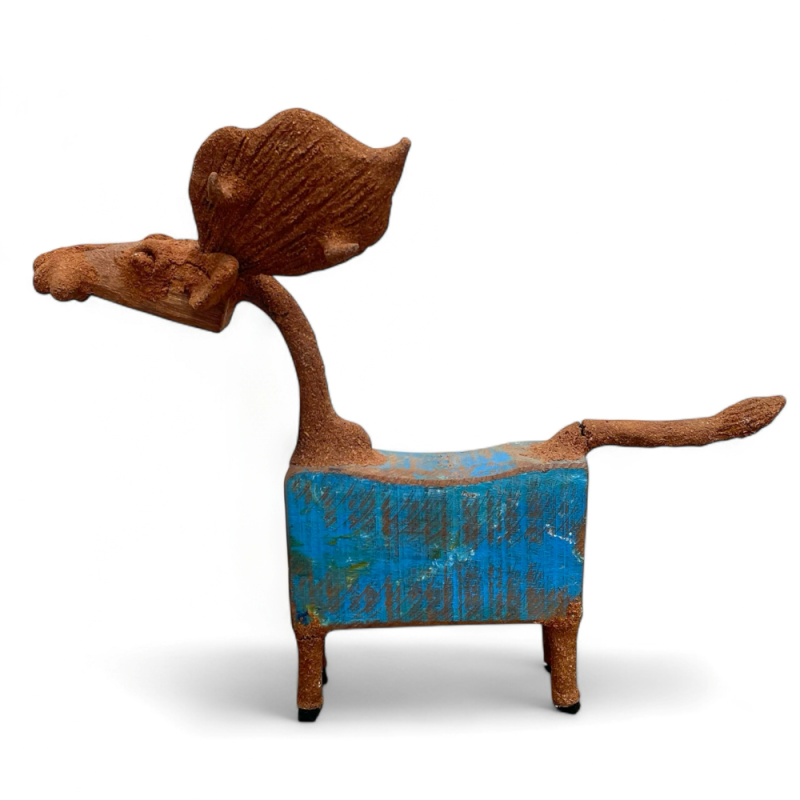  Rustic Wooden Animal Figurines