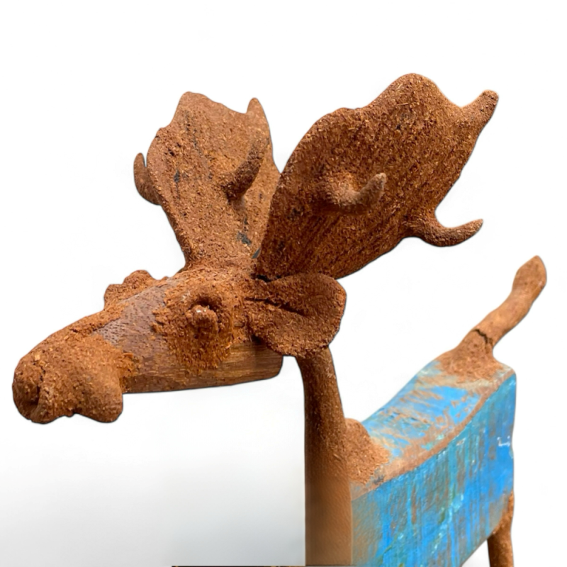 Rustic Wooden Animal Figurines