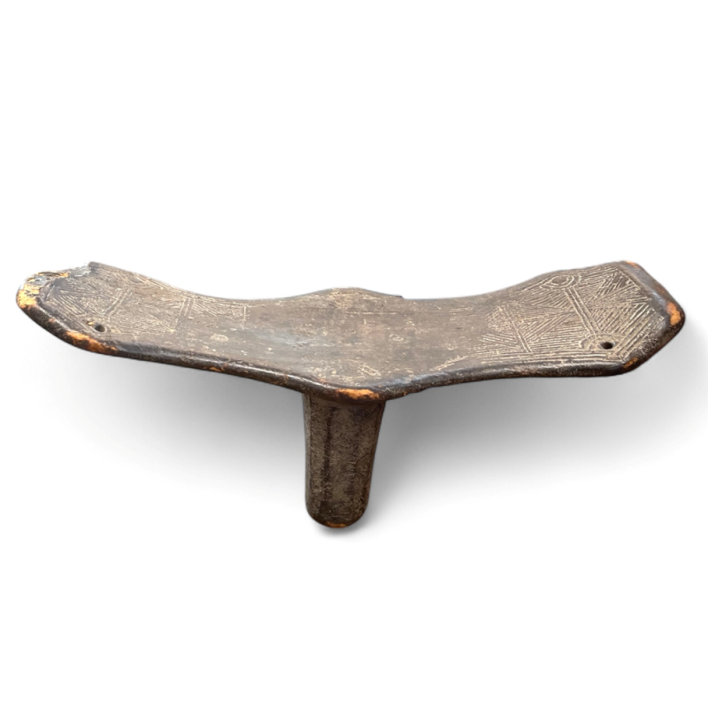  Carved African Headrest