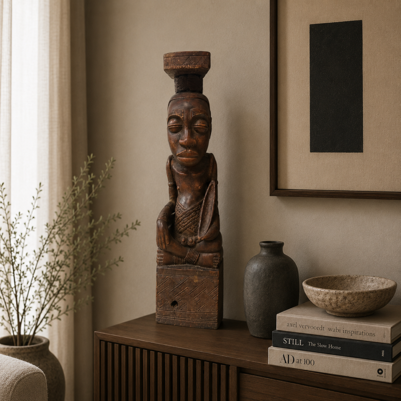 Ndop King Figure — Kuba Tribe