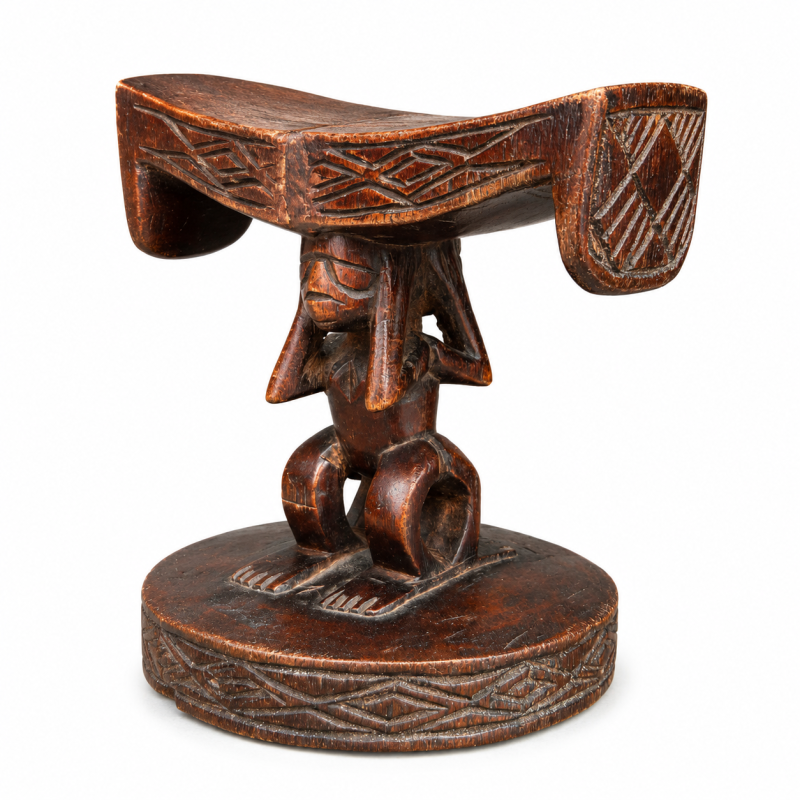 Luba Caryatid Headrest