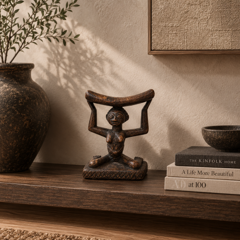 Luba Caryatid Headrest