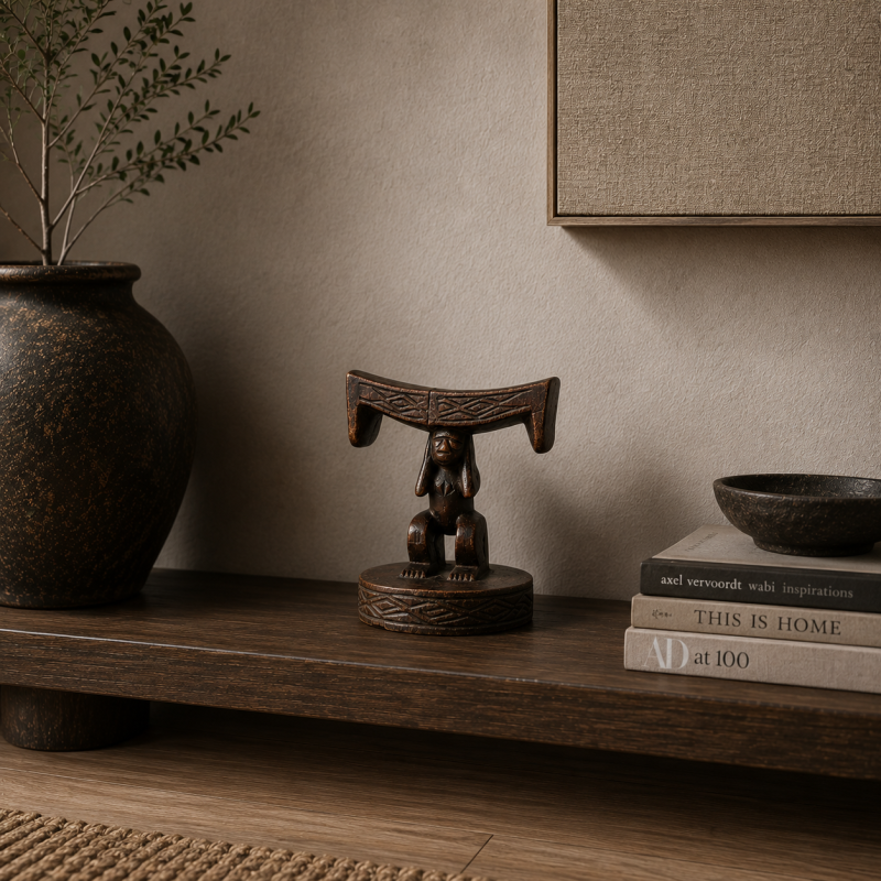 Luba Caryatid Headrest
