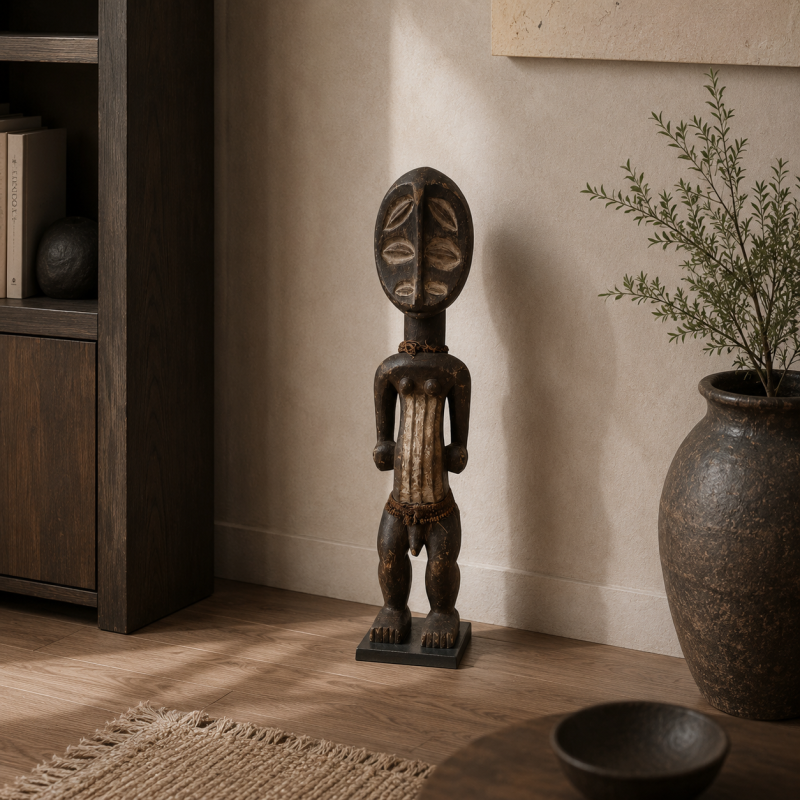 Kwele Tribal Figure, Gabon 