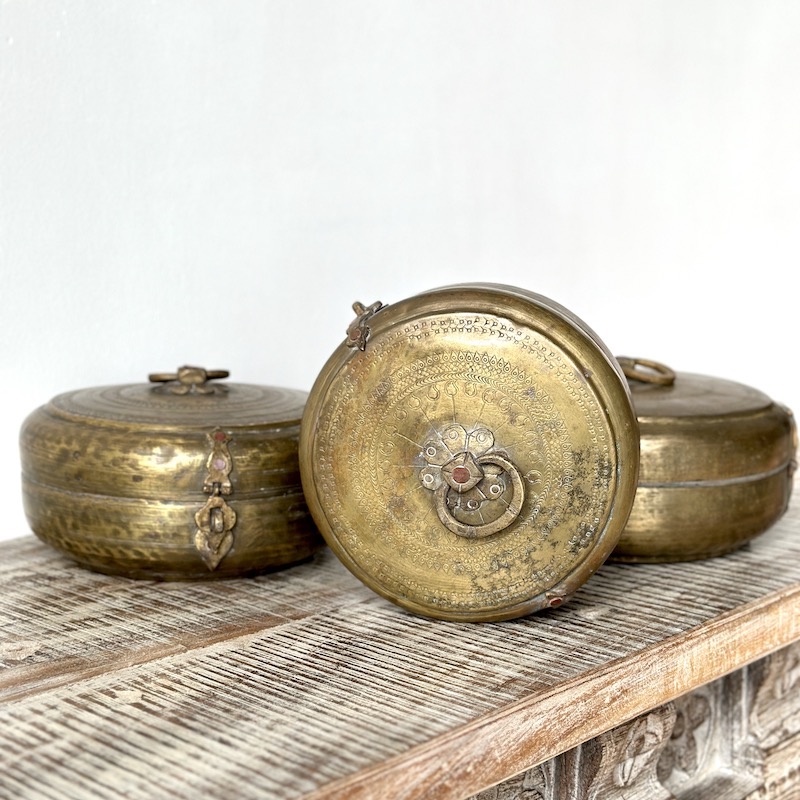  Brass Сhapati box 