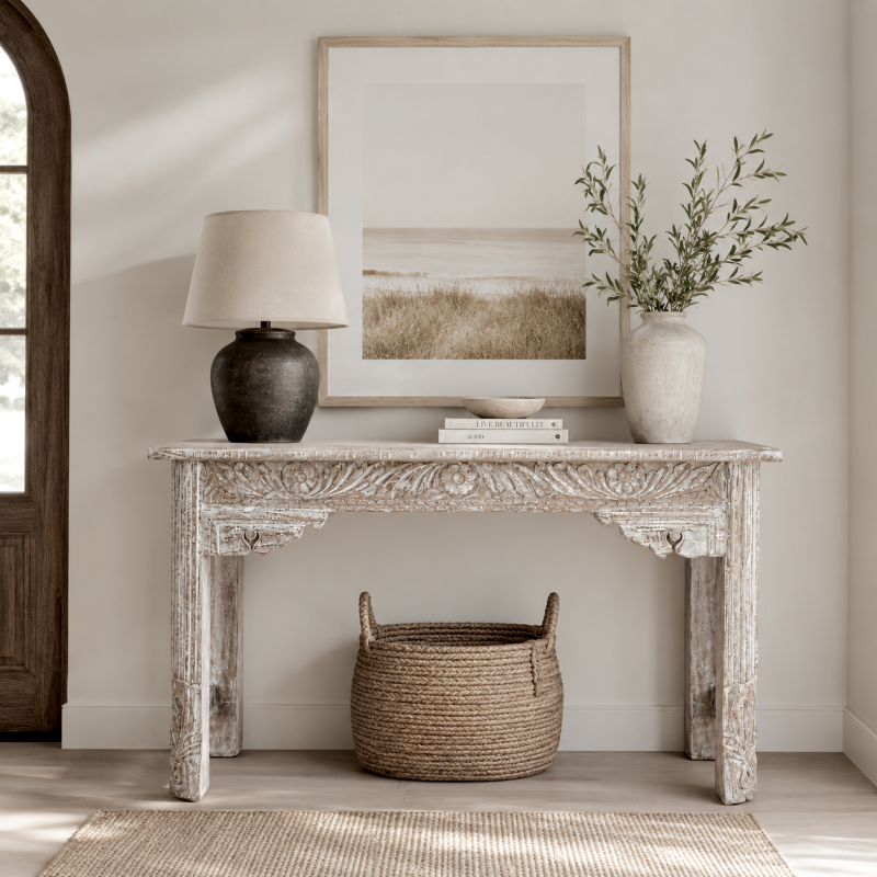 Reclaimed Wood Console