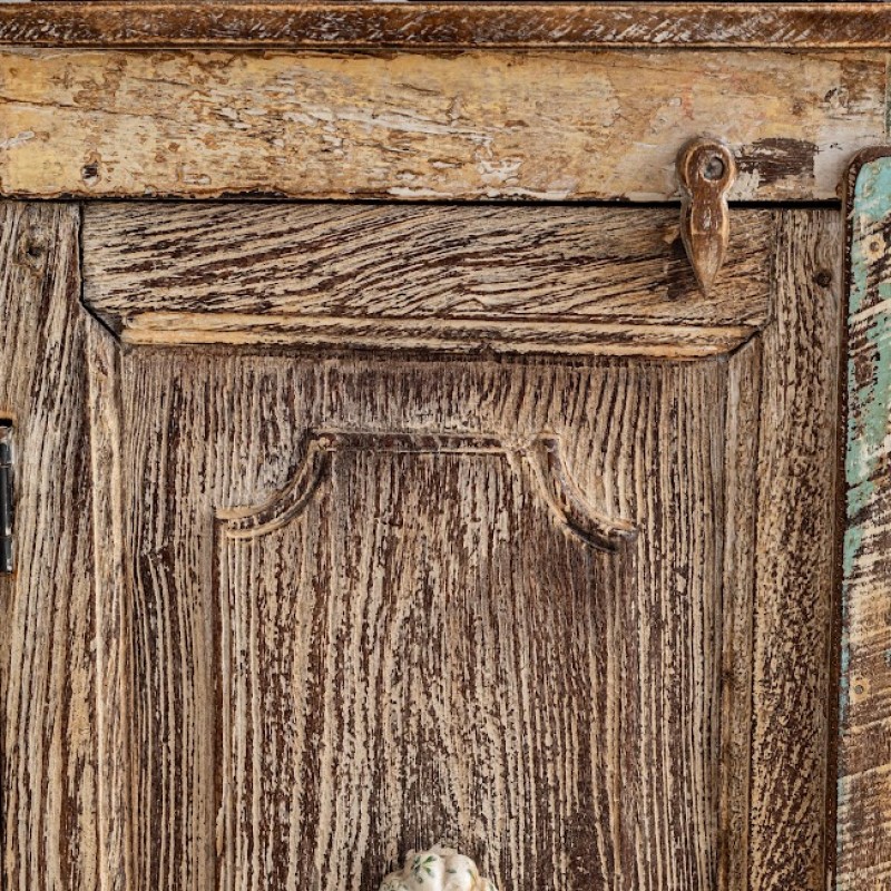 Reclaimed Wood Bedside Table
