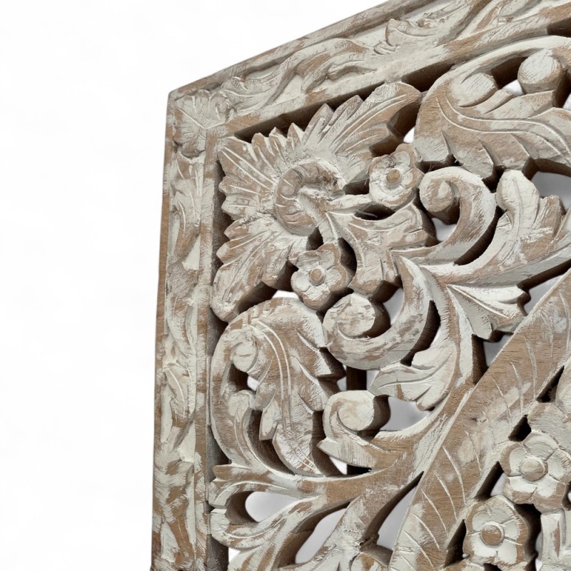 Carved Wooden Wall Panel