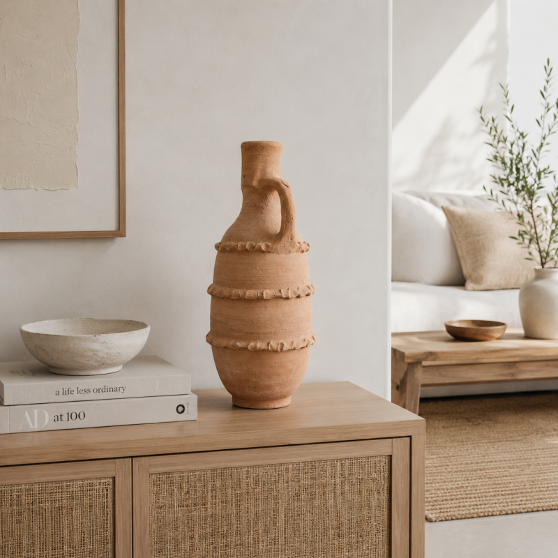 Moroccan Terracotta Vase
