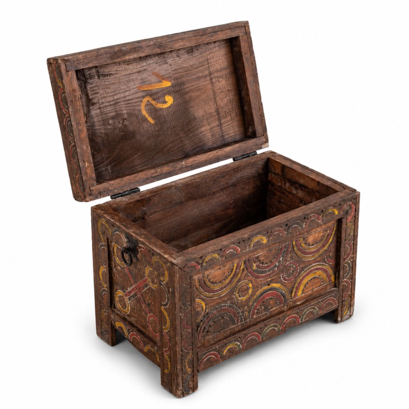 Small Carved Wooden Box