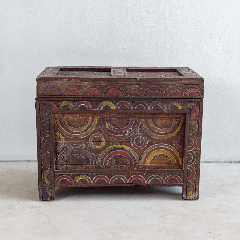 Small Carved Wooden Box