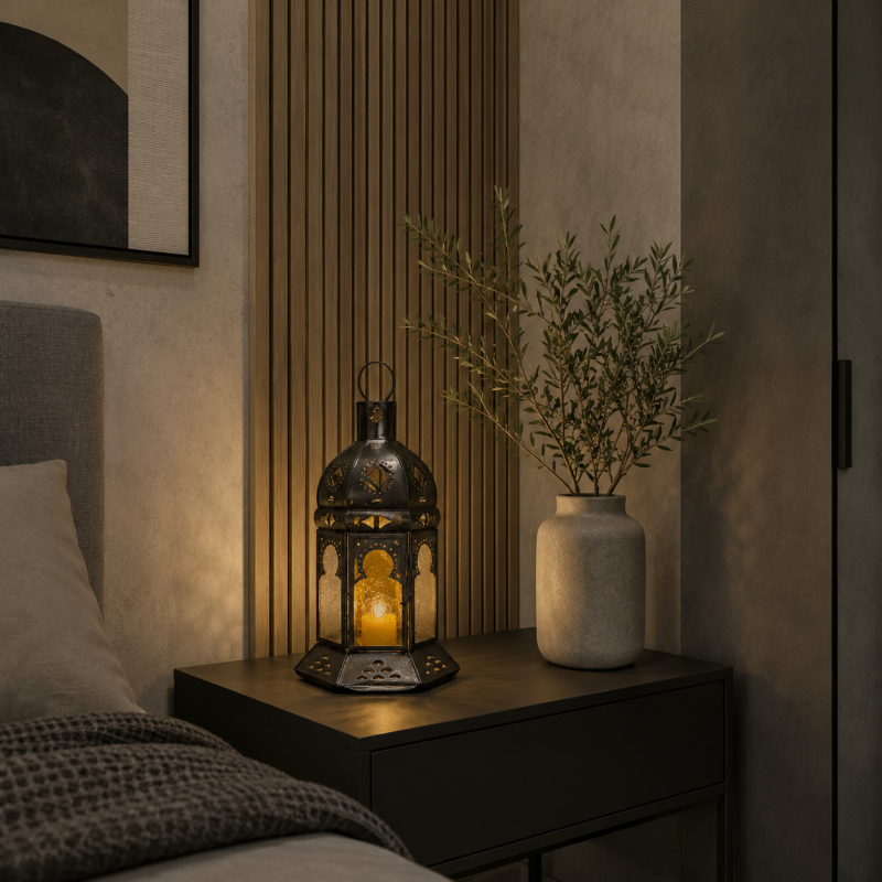 Moroccan Glass Lantern