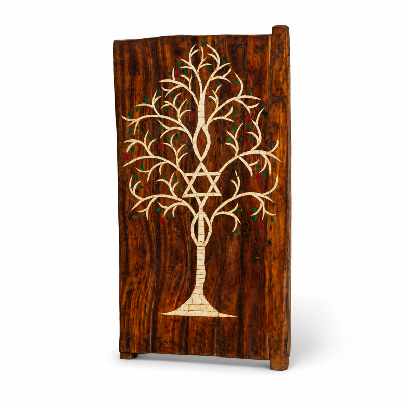 Vintage Door with Camel Bone Inlay 