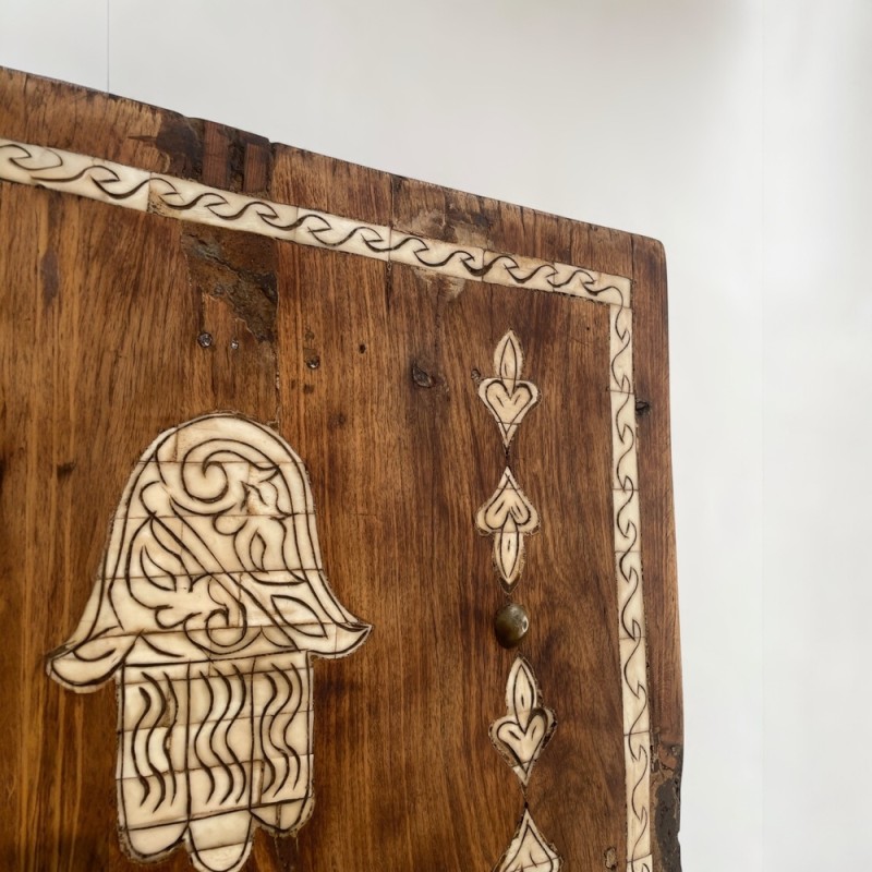 Vintage Door with camel bone inlay