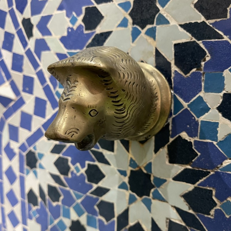 Moroccan Mosaic Fountain 