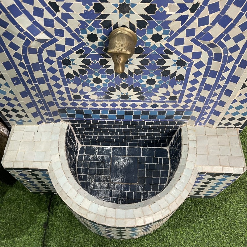 Moroccan Mosaic Fountain 
