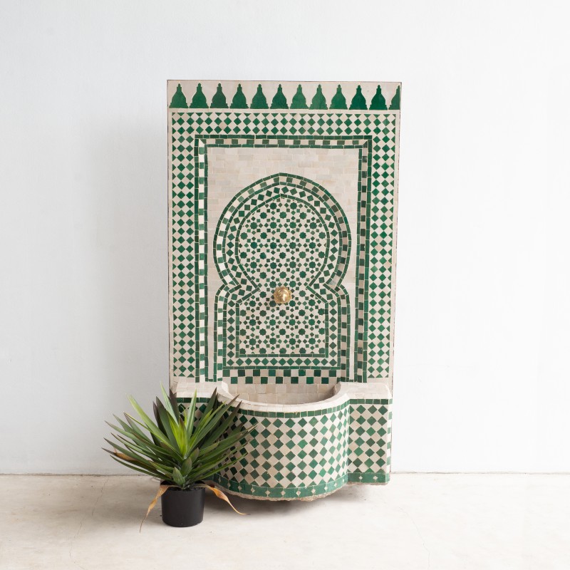 Moroccan Mosaic Fountain 