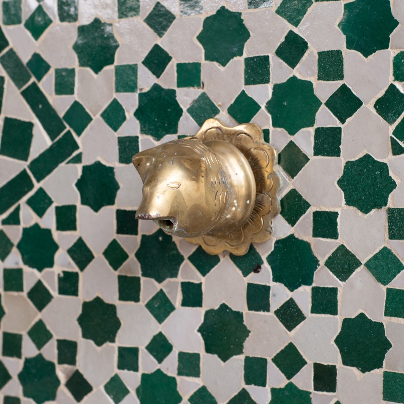 Moroccan Mosaic Fountain 