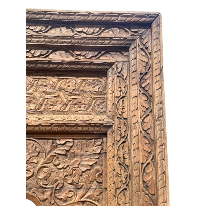 Carved Arch Mirror 