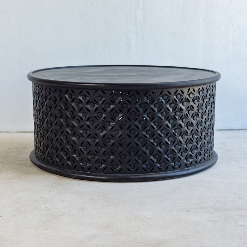 Round Jali Coffee Table
