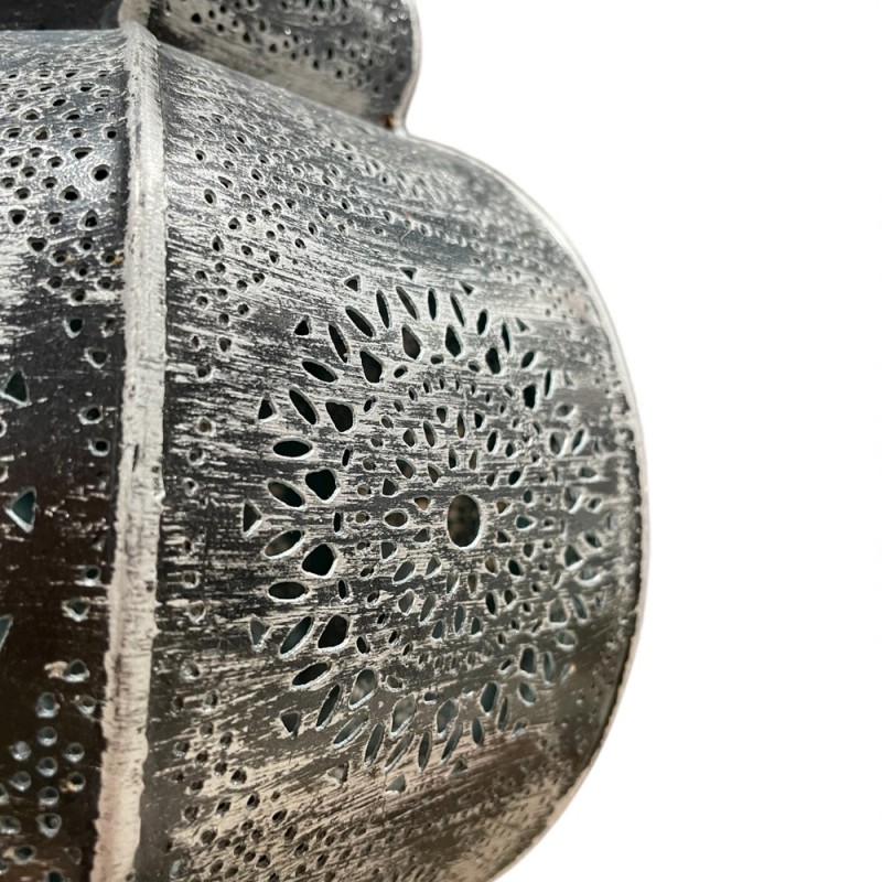 Moroccan Hanging Lantern “Silver Dome”