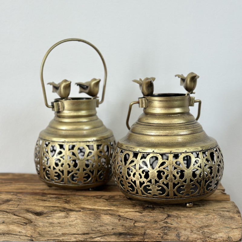 Iron Carved Tealight
