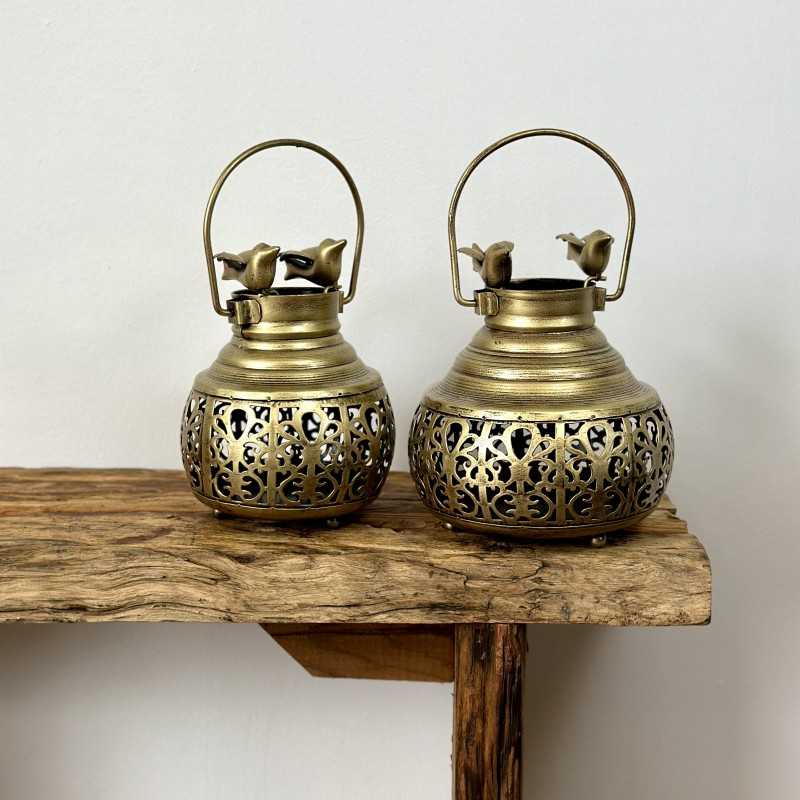 Iron Carved Tealight