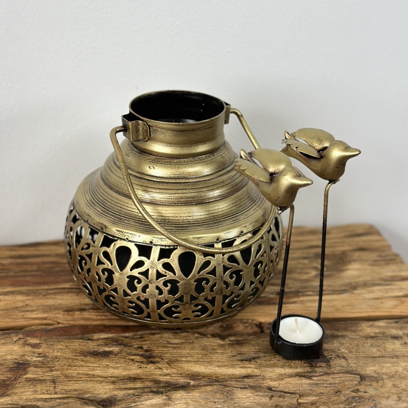 Iron Carved Tealight