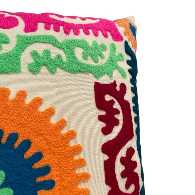 Suzani Embroidered Cushion 
