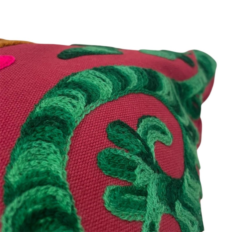 Embroidered Suzani Cushion 
