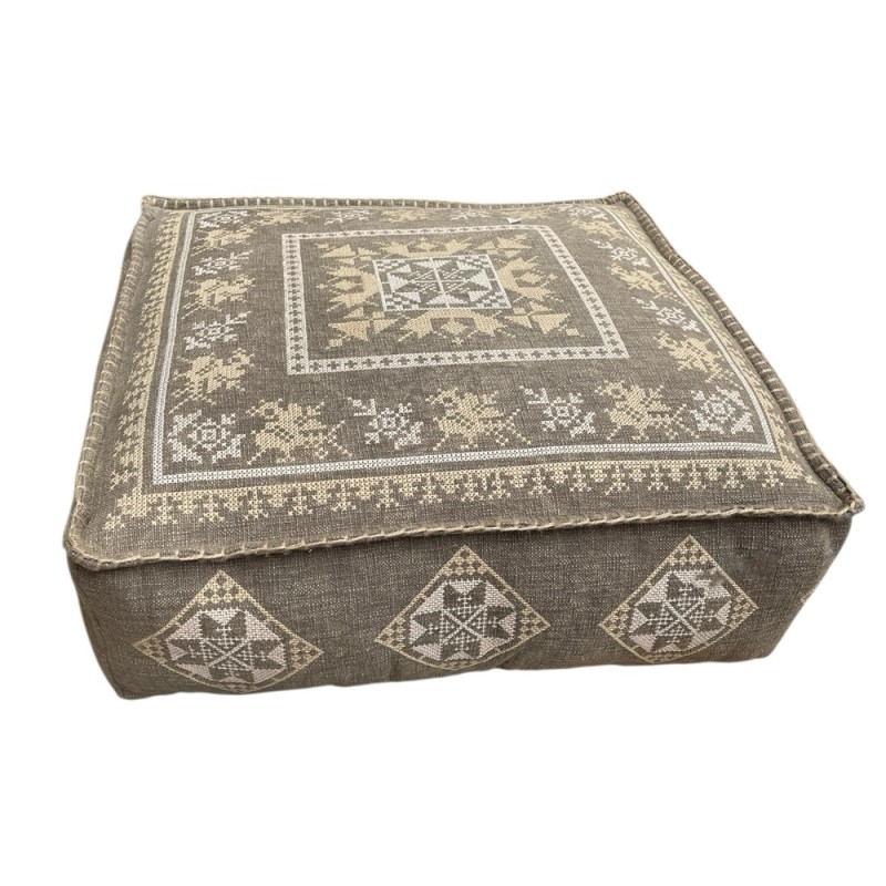 Beige Nordic Floor Cushion