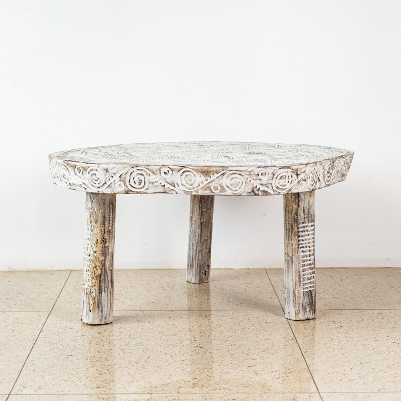 Whitewashed Coffee Table