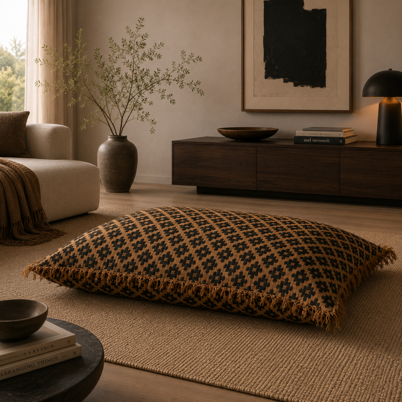  Brown Floor Cushion
