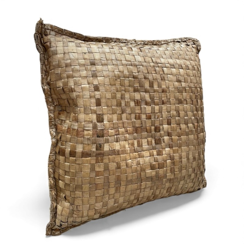 Handwoven Natural Water Hyacinth Pillow