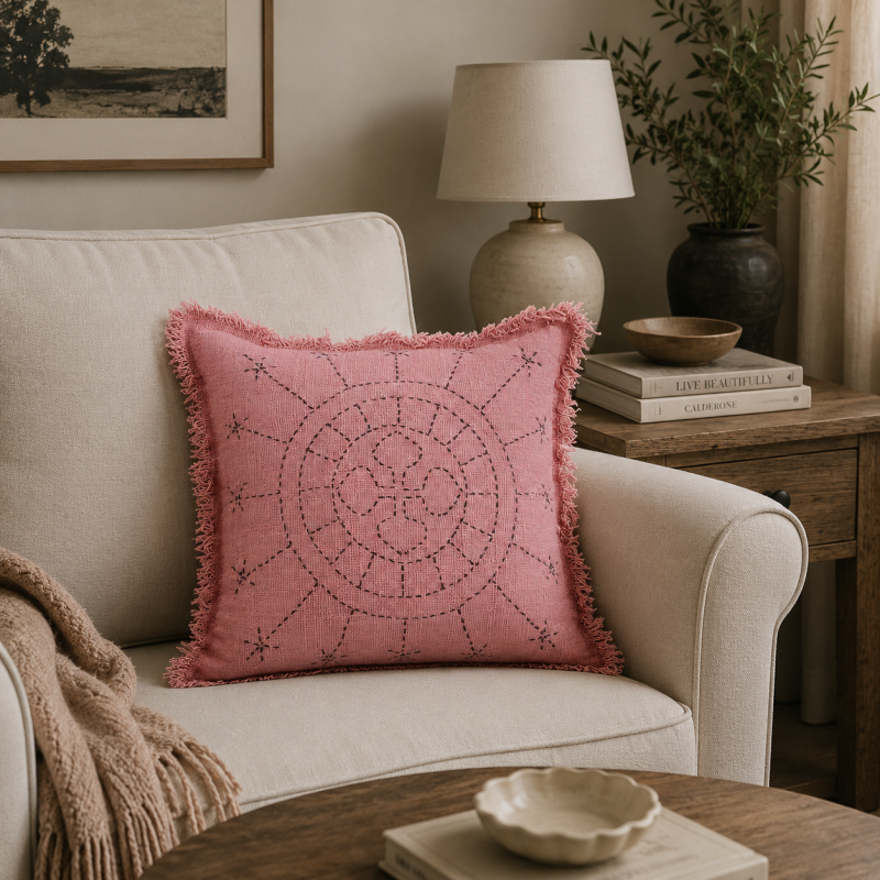 Indonesian Handwoven Cushion