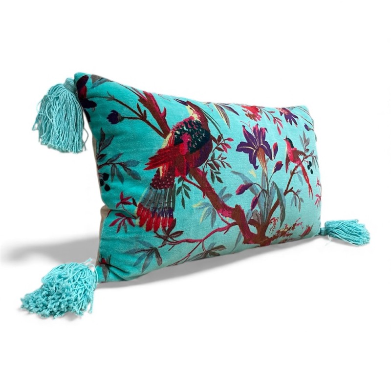 Tropical Bird Cushion