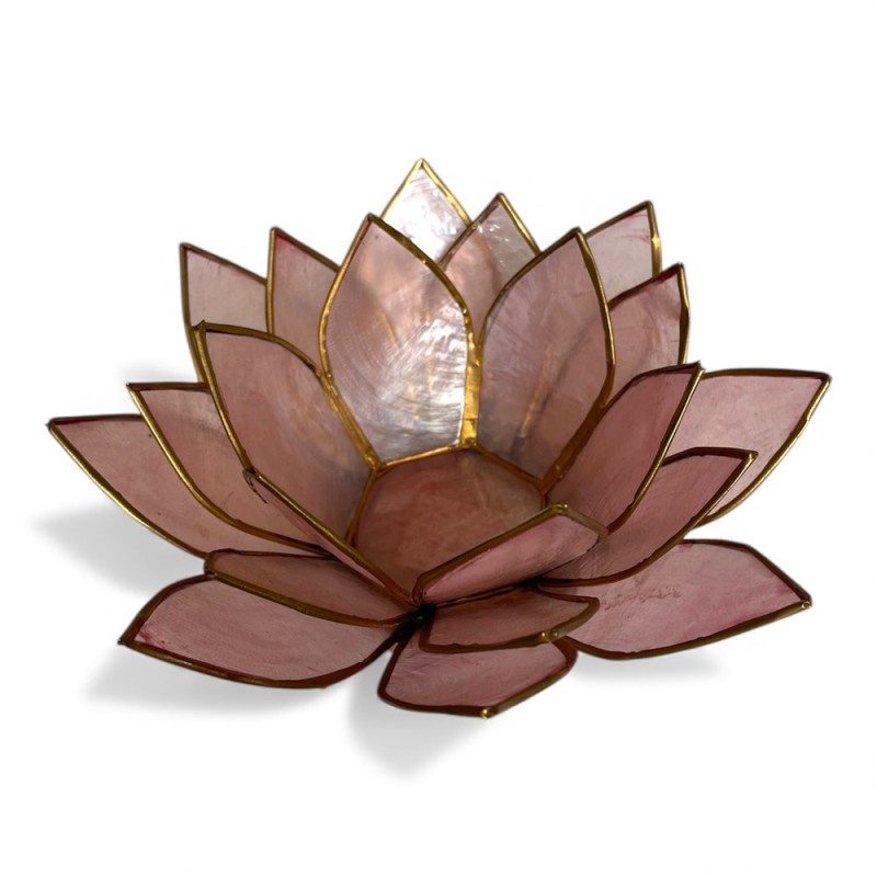 Pink Lotus Candle Holder
