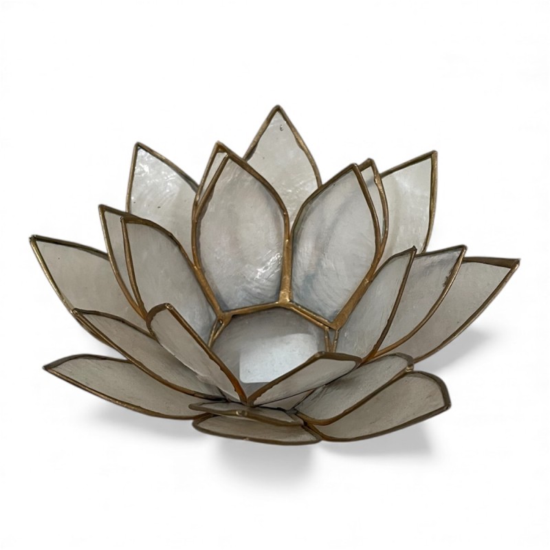 Lotus Shell Candle Holder