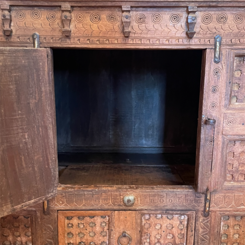  Antique Indian Wooden Chest